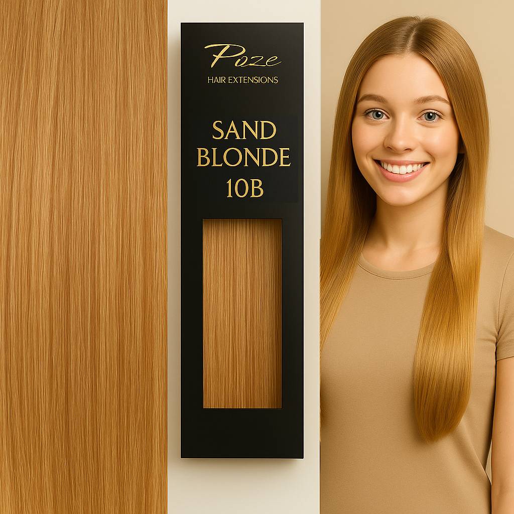 Tape On Capelli Extension Standard - 10B Biondo Sabbia