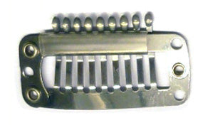 Clip singole argento - 1 pezzo