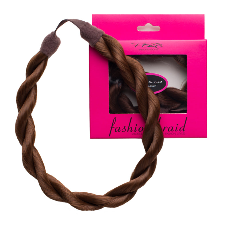 Poze Treccia alla moda - Twist romantico Rame chiaro 7BK