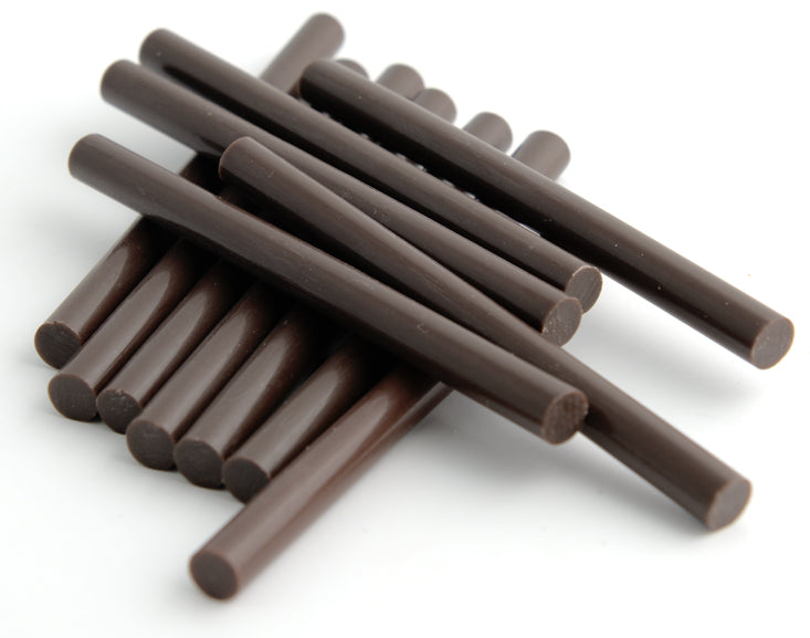 Bastoncini di cera cheratina Marrone - 12pz