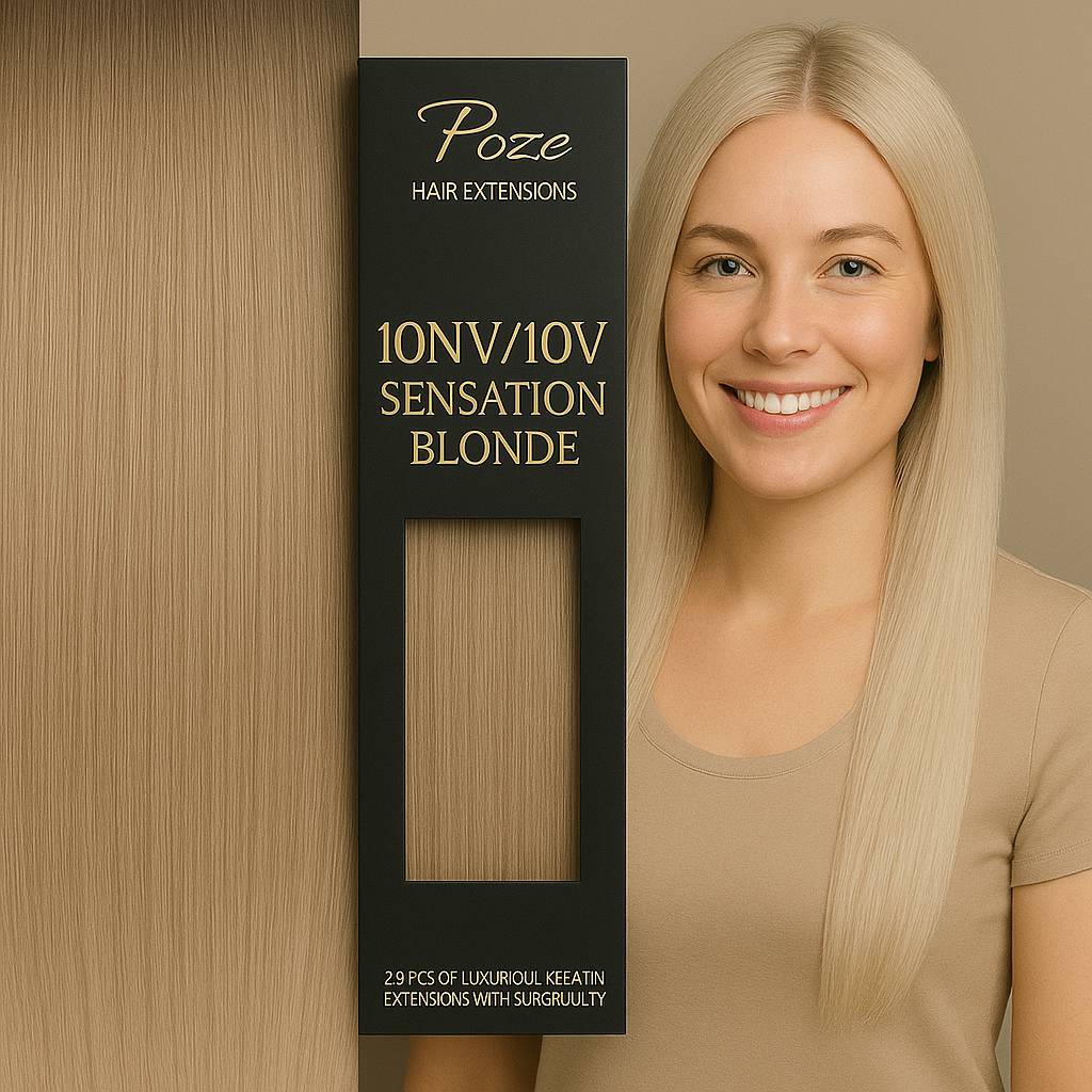 Tape On Löshår Premium - 10NV/10V Sensation Blonde