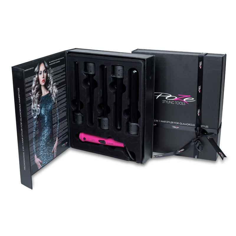 Poze Styler per capelli 5 in 1 - Pinza per boccoli