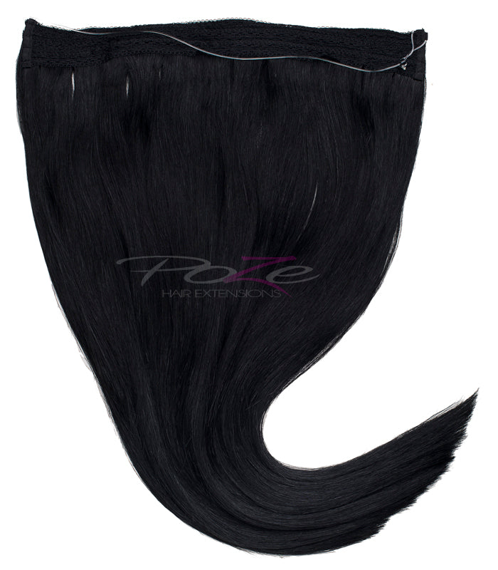 Extension standard con filo e clip Poze - 1N Nero Mezzanotte