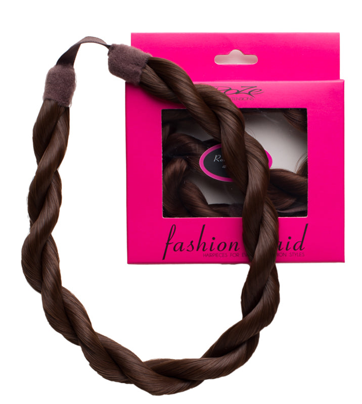 Poze Treccia alla moda - Twist romantico Castano adorabile 6B