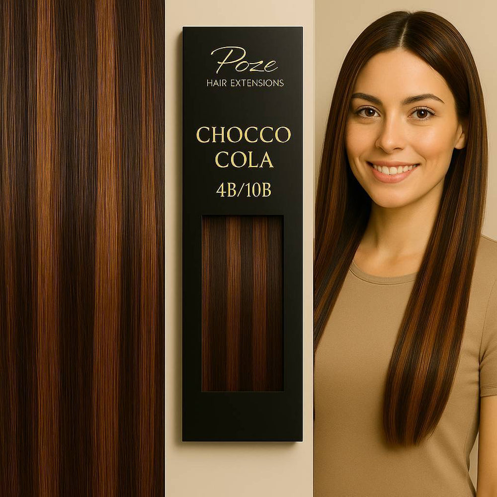 Tape On Löshår Standard - 4B/10B Chocco Cola