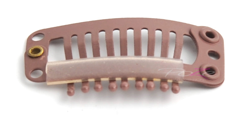 Clip singole marroni - 1 pezzo