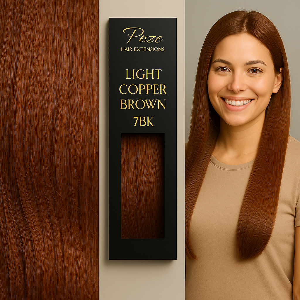 Keratin / Nail Hair Standard - 7BK Castano Rame Chiaro