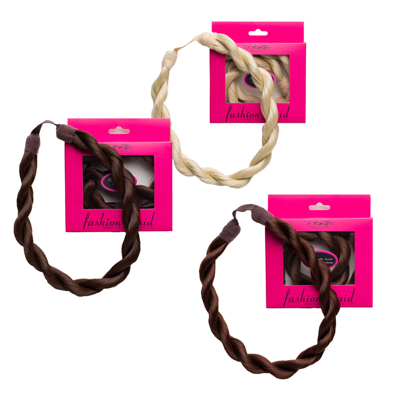 Poze Treccia alla moda - Twist romantico Platino+ 1001